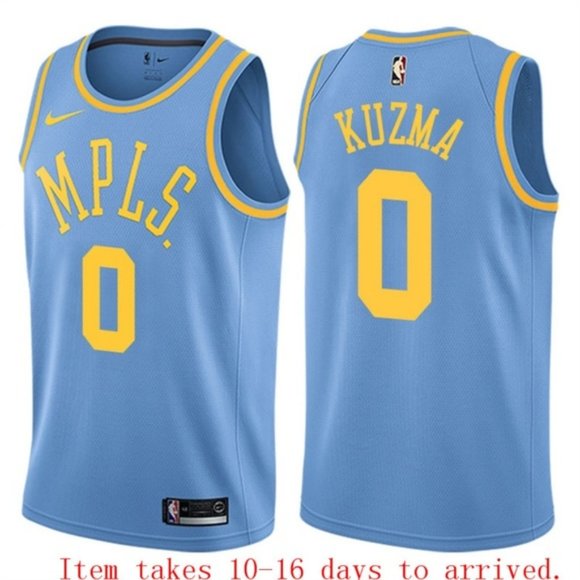 kyle kuzma jersey shirt